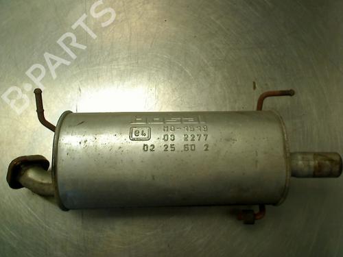Used Exhaust system Exhaust system SUZUKI SWIFT III (MZ, EZ) 1.3 (RS413, ZC11S) (92 hp) 35775152 35775152