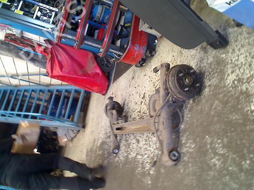 Used Rear axle Rear axle CHEVROLET MATIZ (M200, M250) 1.0 (67 hp) 34668152 34668152