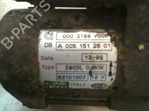 Starter SMART CITY-COUPE (450) 0.6 (S1CLA1, 450.341) | BP34678715M8 - Image 2