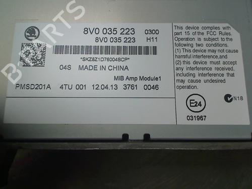 Electronic module SKODA OCTAVIA III Combi (5E5, 5E6) 1.6 TDI | BP34690670M83 - Image 5