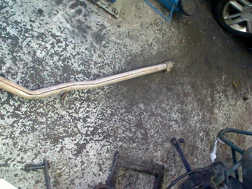 Used Exhaust system Exhaust system PEUGEOT PARTNER Box Body/MPV (5_, G_) 1.9 D (69 hp) 34655777 34655777