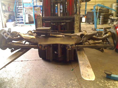 Used Rear axle Rear axle VOLVO S60 I (384) 2.4 T (200 hp) 34668834 34668834