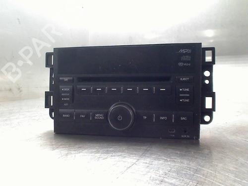 Used Radio Radio CHEVROLET AVEO / KALOS Hatchback (T250, T255) 1.2 (84 hp) 34686187 34686187