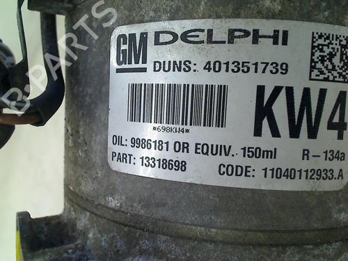 AC compressor OPEL ASTRA H (A04) 1.3 CDTI (L48) | BP34667359M34 - Image 2
