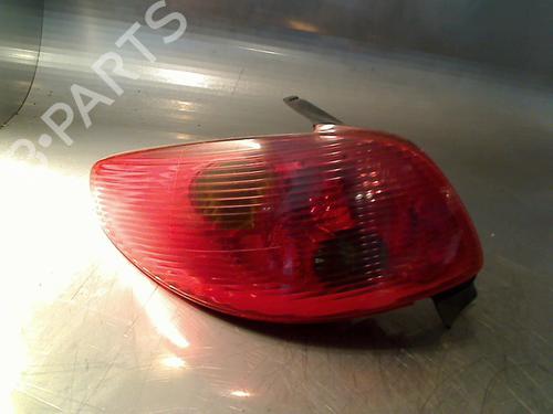 Used Left taillight Left taillight PEUGEOT 206 Hatchback (2A/C) 1.4 i (75 hp) 34677487 34677487