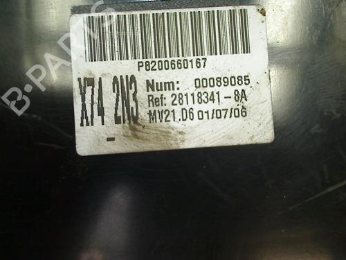 Fuse box RENAULT LAGUNA II (BG0/1_) 1.9 dCi (BG1A, BG1V) | BP34655252E1 - Image 2