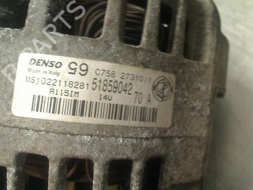 Alternator FIAT PANDA (169_) 1.2 (169AXF2A, 169AXF1A) | BP34685598M7 - Image 2