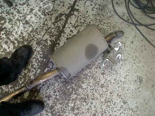 Used Exhaust system Exhaust system RENAULT CLIO II Hatchback Van (SB0/1/2_) 1.5 dCi (80 hp) 34654706 34654706