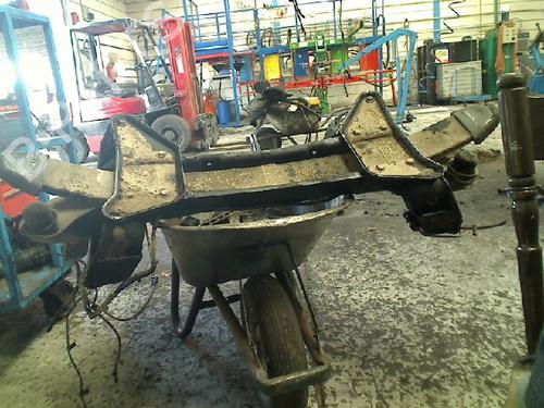 Used Subframe Subframe VW LT 28-46 II Van (2DA, 2DD, 2DH) 2.5 TDI (109 hp) 34649824 34649824