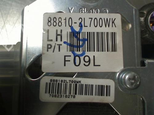 Front left seatbelt HYUNDAI i30 (FD) 1.6 | BP34691088I26 - Image 5