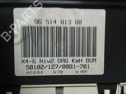 Instrument cluster CITROËN C5 I (DC_) 1.8 16V (DC6FZB, DC6FZE) | BP34690459C47 - Image 4