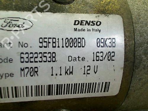 Used Starter Starter FORD KA (RB_) 1.3 i (60 hp) 34654103 34654103