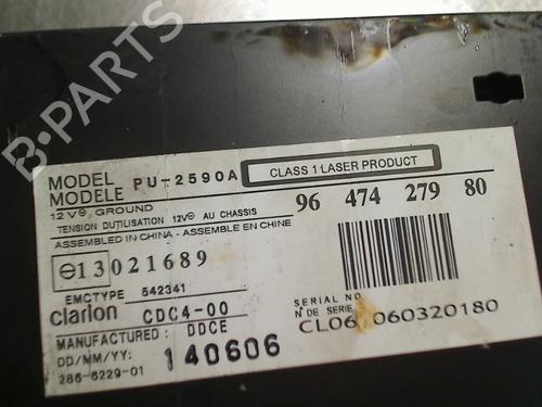 Radio CITROËN C6 (TD_) 2.2 HDi | BP34690046E6 - Image 4