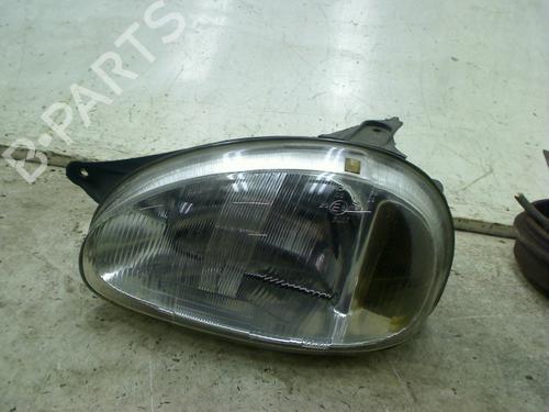 Used Left headlight Left headlight OPEL CORSA B (S93) 1.4 i (F08, F68, M68) (60 hp) 34669633 34669633