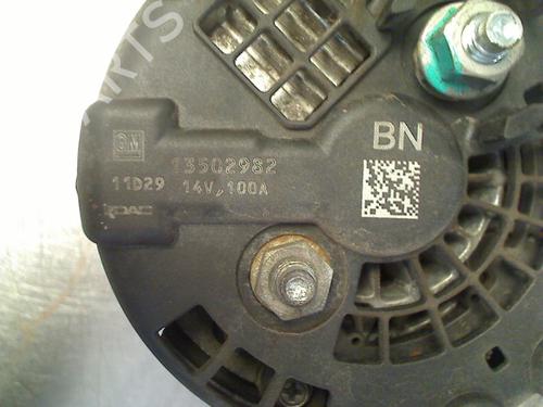 Alternator CHEVROLET AVEO Hatchback (T300) 1.2 | BP37638106M7 - Image 5