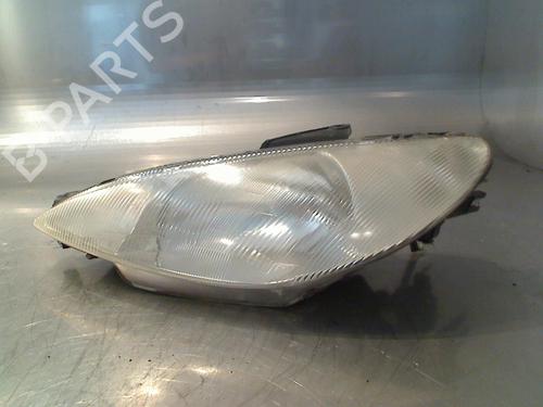 Used Left headlight Left headlight PEUGEOT 206 Hatchback (2A/C) 1.4 i (75 hp) 34677488 34677488