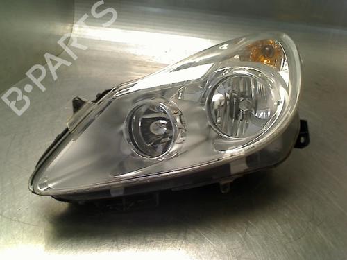 Used Left headlight Left headlight OPEL CORSA D (S07) 1.0 (L08, L68) (60 hp) 34688006 34688006
