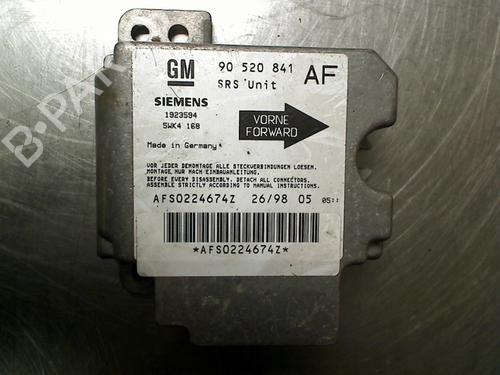 Airbag styreenhed Airbag styreenhed OPEL ASTRA G Estate (T98) 1.8 16V (F35) (125 hp) 34690631 34690631