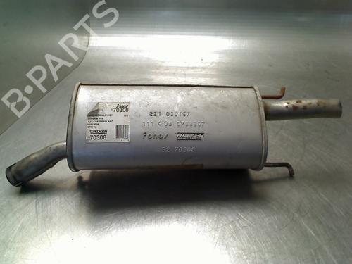 Used Exhaust system Exhaust system OPEL CORSA B (S93) 1.2 i 16V (F08, F68, M68) (65 hp) 34687940 34687940