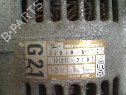 Used Alternator Alternator DAIHATSU CHARADE IV (G200, G202) 1.3 i 16V (84 hp) 34661292 34661292