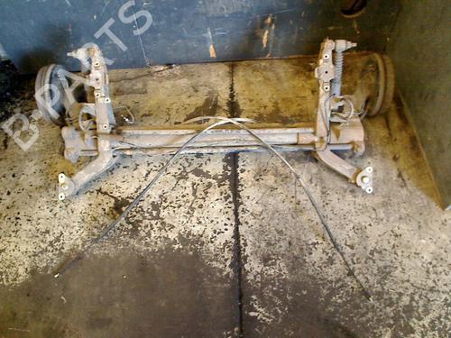 Used Rear axle Rear axle CITROËN BERLINGO / BERLINGO FIRST Box Body/MPV (M_) 1.4 i (MBKFX, MBKFW) (75 hp) 34691201 34691201