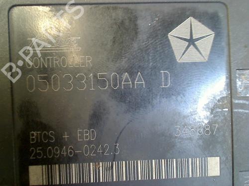 Used ABS pump ABS pump CHRYSLER PT CRUISER (PT_) 1.6 (116 hp) 34659650 34659650