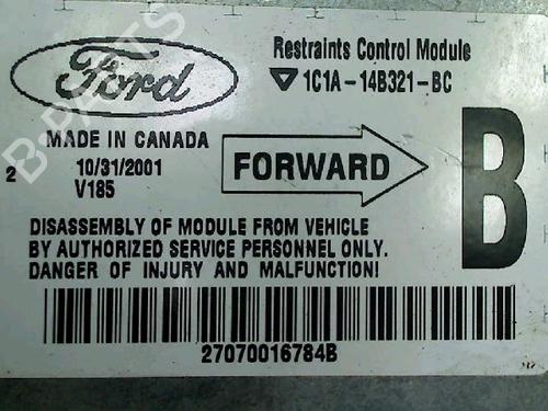 Used ECU airbags ECU airbags FORD TRANSIT Van (FA_ _) 2.0 DI (FAE_, FAF_, FAG_) (100 hp) 34654137 34654137