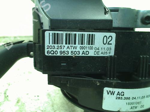 steering-column-stalk-seat-ibiza-iii-6l1-2002-2003-2004-2005-2006-2007-2008-2009-34652131 main image