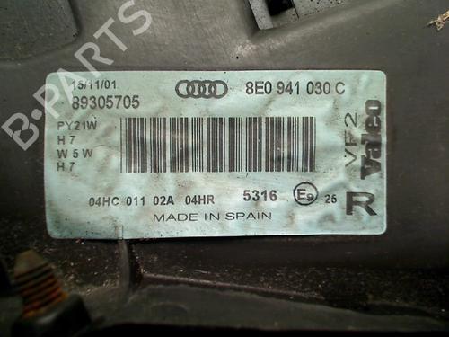 Right headlight AUDI A4 B6 (8E2) 1.6 | BP34689794C29 - Image 2