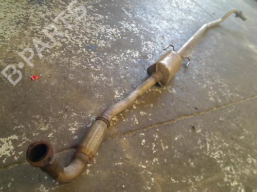Used Exhaust system Exhaust system OPEL CORSA C (X01) 1.7 DI (F08, F68) (65 hp) 34666930 34666930
