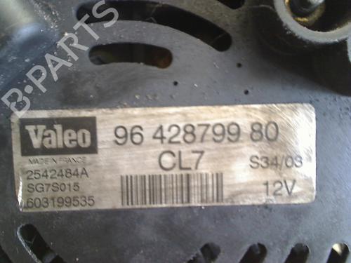 Used Alternator Alternator PEUGEOT 206 Hatchback (2A/C) 1.1 i (60 hp) 34659585 34659585