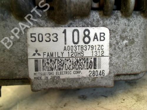 Used Alternator Alternator CHRYSLER PT CRUISER (PT_) 1.6 (116 hp) 34659654 34659654