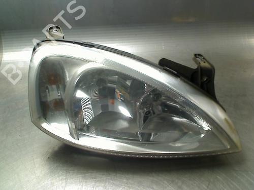 Used Right headlight Right headlight OPEL COMBO Tour 1.6 (87 hp) 34691209 34691209