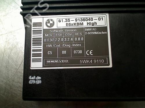 Control unit BMW 5 Touring (E61) 520 d | BP34688817M11 - Image 2