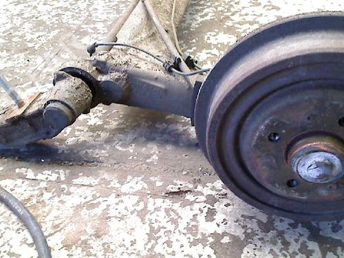 Used Rear axle Rear axle RENAULT LAGUNA I Grandtour (K56_) 2.0 (114 hp) 34654221 34654221