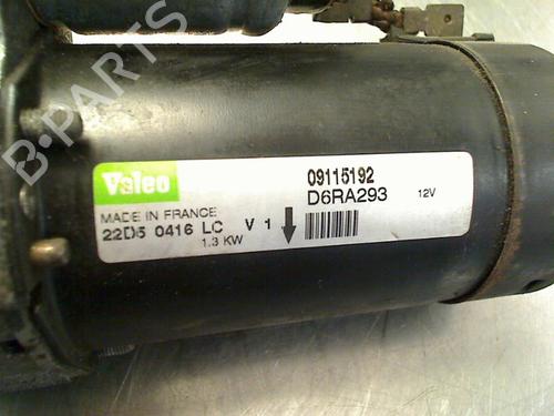 Starter OPEL ASTRA H (A04) 1.6 (L48) | BP38772927M8 - Image 2