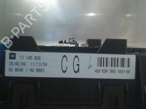Fuse box OPEL ASTRA H (A04) 1.8 (L48) | BP34682811E1 - Image 2