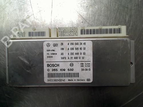 Used Electronic module Electronic module MERCEDES-BENZ CLS (C219) CLS 350 (219.356) (272 hp) 34689312 34689312