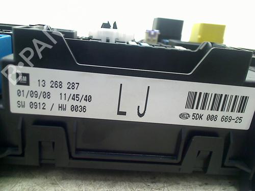 Fuse box OPEL ASTRA H (A04) 1.3 CDTI (L48) | BP34667332E1 - Image 2