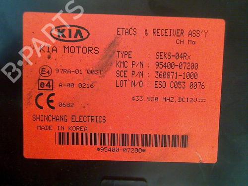 Electronic module KIA PICANTO I (SA) 1.1 | BP34678916M83 - Image 2