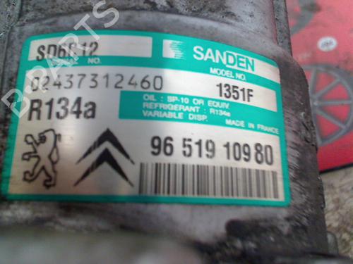 Used AC compressor AC compressor CITROËN C4 I (LC_) 1.4 16V (88 hp) 34660767 34660767