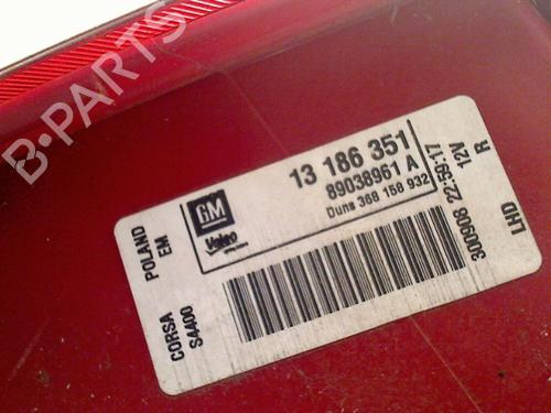 Right taillight OPEL CORSA D (S07) 1.0 (L08, L68) | BP34686945C35 - Image 3