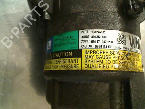 Used AC compressor AC compressor OPEL ZAFIRA / ZAFIRA FAMILY B (A05) 1.9 CDTI (M75) (120 hp) 34676723 34676723