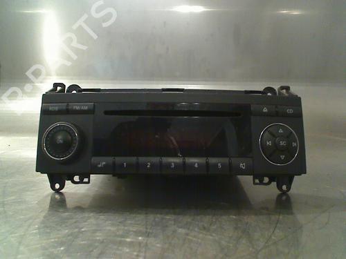 Used Radio Radio MERCEDES-BENZ B-CLASS Sports Tourer (W245) B 180 CDI (245.207) (109 hp) 34677317 34677317