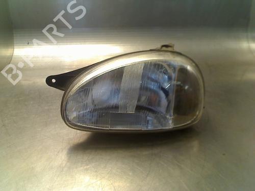 Used Left headlight Left headlight OPEL CORSA B (S93) 1.2 i 16V (F08, F68, M68) (65 hp) 40527704 40527704