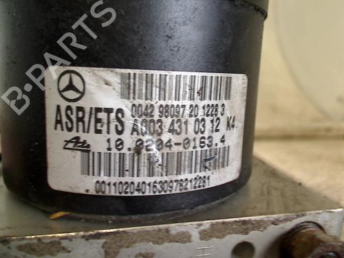 Used ABS pump ABS pump MERCEDES-BENZ C-CLASS T-Model (S202) C 200 T CDI (202.194) (102 hp) 34661824 34661824