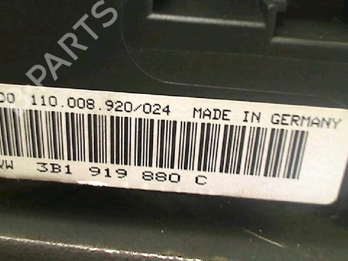 Instrument cluster VW PASSAT B5 Variant (3B5) 1.9 TDI | BP34654652C47 - Image 3