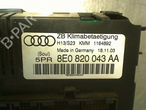 Climate control AUDI A4 B6 Avant (8E5) 2.0 FSI | BP36766298I5 - Image 3