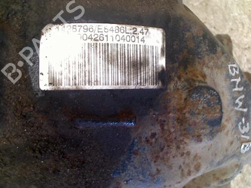 Used Rear differential Rear differential BMW 3 (E46) 320 d (136 hp) 34656887 34656887