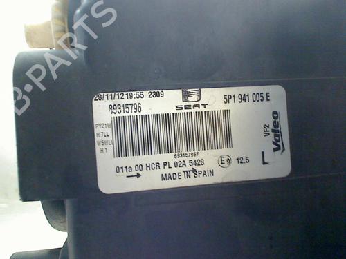 Left headlight SEAT LEON (1P1) 1.6 | BP34691120C28 - Image 3